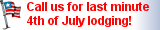Fourth of July lodging