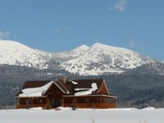 Picture of the Peacock Ranch in Driggs, Idaho