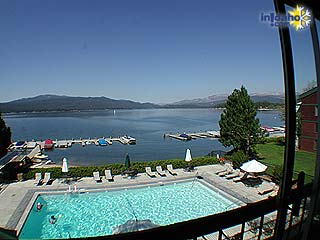 Picture of the Crystal Beach in McCall, Idaho