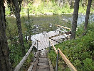 Picture of the Martins on the River in McCall, Idaho