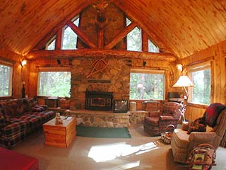 Picture of the Broadbent Cabin in McCall, Idaho