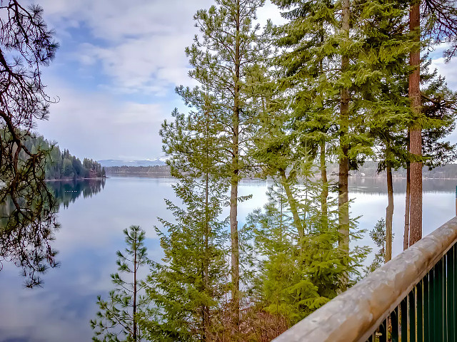 Picture of the Hayden Lake Sunset Solitude in Coeur d Alene, Idaho