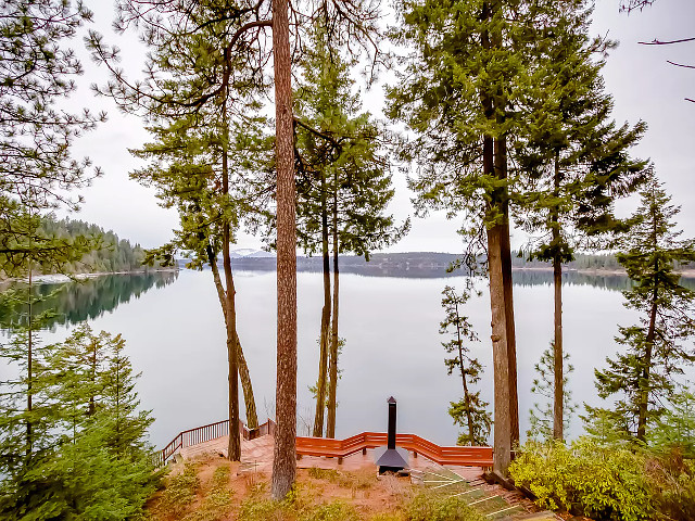 Picture of the Hayden Lake Sunset Solitude in Coeur d Alene, Idaho