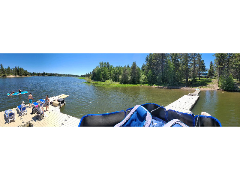 Picture of the Lake Front Ranch House in Donnelly, Idaho